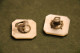 Anciens Boutons De Manchette En Nacre Et Monogrammes A Et M En Métal  - Cufflinks Mother-of-pearl - Autres & Non Classés