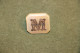 Delcampe - Anciens Boutons De Manchette En Nacre Et Monogrammes A Et M En Métal  - Cufflinks Mother-of-pearl - Other & Unclassified