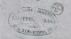 Lettre De PARIS " A La Flotte D'Angleterre" Du 23 Février 1862 Via WARINGTON - 1862 Napoleone III