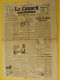 Le Canard Enchaîné N° 1316 Du 12 Décembre 1945. Maurice Chevalier Goncourt Pleven épuration - Guerre 1939-45