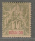 REUNION - N°44 * (1892) 1fr Olive - Nuovi