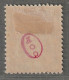 REUNION - N°51 * (1900-05) 50c Bistre Et Bleu - Unused Stamps