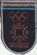 YUGOSLAVIA , BOSNIEN  -  WINTER OLYMPIC GAmes --  SARAJEVO 1984  --  PATCH  --  TEXTIL  --  10, 5 Cm X 7 Cm - Kleding, Souvenirs & Andere