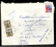 F246 - MARIANNE A LA NEF N° 1234 ET TAXE GERBE SUR LETTRE POUR NANCY DU 15/04/60 - MARQUE LINEAIRE "REFUSE POUR TAXE" - 1960-.... Storia Postale