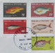 Enveloppe Premier Jour Wallis & Futuna Faune Marine Poisson 1980 Timbre N° 259/263 - FDC