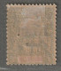 REUNION - N°55 * (1901) Surchargés : 15c Sur 1fr Olive - Unused Stamps