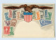 L974/  Briefmarken USA Litho Prägedruck AK Ca.1900 - Sonstige & Ohne Zuordnung