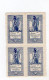 Y9324/ 4 X Reklamemarke Vignette Buenos Aires Exposicion Intern. De Arte 1910 - Argentina