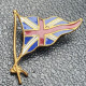 WWII Belle Broche Souvenir 1939 "Drapeaux Britannique / Grande-Bretagne" WW2 - 1939-45