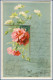 Y1799/ Blumen Litho AK Kaffee Hausfrauenstolz Fächer-Marke Reklame  1906 - Advertising