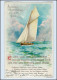 W8L49/ Neujahr Segelboot Religion Liotho Ak 1910 - Neujahr