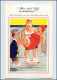 W8Y57/ Humor AK  Rettungsschwimmer Badeleben AK Ca.1955 - Humour