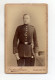Y7012/ CDV Foto  Soldat In Uniform  Atelier Gustav Meeser, Hamburg Ca.1905 - Autres & Non Classés