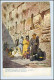 W1J13/ Palästina Juden An Der Klagemauer Jerusalem F. Perlberg AK - Judaika