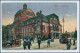 W3E32/ Kiel Stadttheater Straßenbahn AK 1913 - Kiel