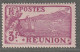 REUNION - N°118 ** (1928-30) 3fr Lilas-rose - Neufs