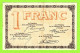 FRANCE / CHAMBRES De COMMERCE Du DEPARTEMENT Du PUY De DÔME / 1 FRANC / N° 0,918 / SERIE AD 129 - Chambre De Commerce