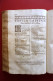 Delcampe - Herculis Saxoniae Patavini Prognoseon Melancholia Lue Venerea De Febribus 1620 - Non Classificati