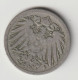 DEUTSCHES REICH 1894 D: 5 Pfennig, KM 11 - 5 Pfennig