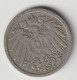 DEUTSCHES REICH 1900 J: 5 Pfennig, KM 11 - 5 Pfennig