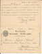 Entier Postal 5ct Avec Réponse Payée, Mit Bezahlter Antwort, Genève - Genève (6.3.1901) - Postwaardestukken