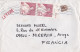 Italie-1977--lettre De ROMA  Pour MARSEILLE-13 (France)....paire De Timbres- Cachet Date  11-2-1977-Vignette Verso - 1971-80: Storia Postale