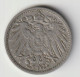 DEUTSCHES REICH 1908 G: 5 Pfennig, KM 11 - 5 Pfennig