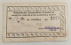 Serbia - Subotica Tramway Monthly Ticket 1954 - Europe