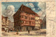 Mosbach - Palmsches Haus - Litho - Mosbach