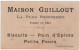 Chromo : Biscuits : Maison GUILLOUT : Qui Mal Veut, Mal Lui Arrive : Enfant Pendu Dans Un Arbre : Publicité - Other & Unclassified