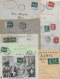 Timbres De CARNET SEMEUSE CAMEE Ensemble De 31 Lettres Ou Cartes Joint 5 Lettres 15c SEMEUSE LIGNEE A VOIR - 1906-38 Semeuse Con Cameo