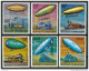 1977 Isole Comore History Of Communication Trains Zeppelin Set MNH** Fo6 - Other & Unclassified