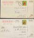 2 Cartes Postales De Chine Année Du Tigre 1998 - Cina