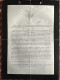 Madame Blondeau Nee Van Hoorebeke *1868 Ledeberg +1954 Bruxelles Laeken Gomand Haus Verstraeten Del Marmol Cooreman De J - Obituary Notices