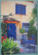 House Front Decorated With The Colour Of Spring, Cyprus - Chipre
