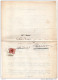 1903 LETTERA CON ANNULLO SAVIGLIANO CUNEO - SCUOLA PRATICA  DI AGRICOLTURA - Storia Postale