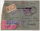 1949  LETTERA   RACCOMANDATA CON ANNULLO  PADOVA - Postage Due