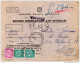 1952  LETTERA RACCOMANDATA CON ANNULLO   VICENZA  +  VILLAFRANCA PADOVANA - Portomarken