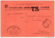 1953 LETTERA INTESTATA GENIO CIVILE FOGGIA - Postage Due