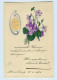 W9A50/ Ostern Blumen Schöne Prägedruck AK 1903 - Pasqua