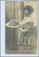 W3W33/ Geburtstag Junge Frau Mit Kuchen Foto AK 1926 - Geburtstag