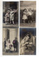 Y2187/ 4 X Alte Foto AK Glückwunsch, Kinder  1905-08 - Altri & Non Classificati