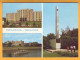 1985 USSR URSS Moldova  Tiraspol. Transnistria River Ship. Three Species Of The City  Lenin Architecture WW2 - 1980-91