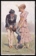 Artist Signed Rothgaengel Lady Romantic Couple Child Serie 1181 Postcard VK8147 - Autres & Non Classés