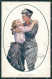 Artist Signed WW1 WK1 Romantic Couple Der Flieger Serie 130 Cartolina XF8399 - Autres & Non Classés