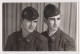 Awesome Guys, Two Young Men Soldiers With Uniforms, Closeness Portrait, Vintage Orig Photo 13.8x8.8cm. (318) - War, Military