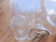 Delcampe - -ANCIEN PETIT SERVICE A LIQUEUR CARAFE & 8 PETITS VERRES 2 MODELES Différents    E - Vidrio & Cristal