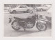 Old HONDA GL1000 Gold Wing Motorcycle On Street, Scene, Vintage Orig Photo 14.3x10cm. (67362) - Cars