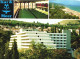 VARNA, MULTIPLE VIEWS, HOTEL, ARCHITECTURE, POOL, BEACH, SPA, BULGARIA, POSTCARD - Bulgarie