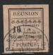 REUNION - TAXE N°2 Obl (1889) 10c Noir - Impuestos